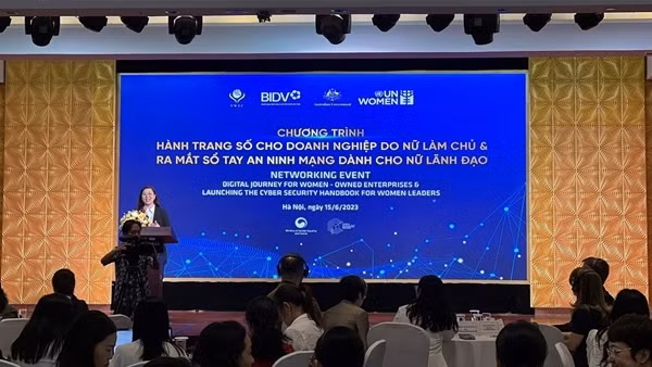 BIDV phối hợp thúc đẩy chuyển đổi số, an ninh mạng cho doanh nghiệp do nữ làm chủ