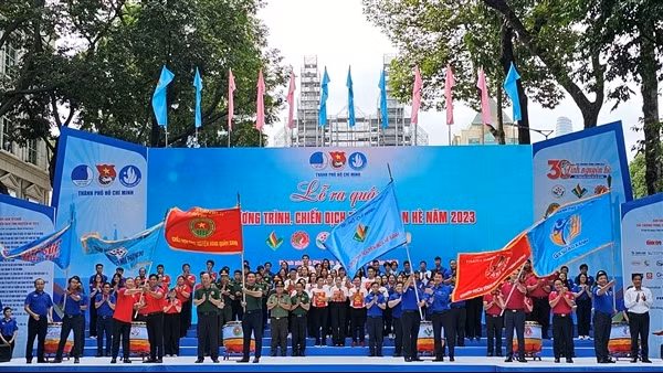 TP Hồ Chí Minh đồng loạt bóc gỡ quảng cáo rao vặt “đu bám” trên đường phố