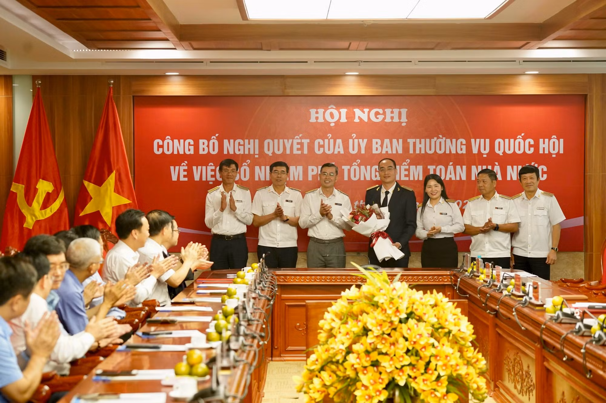 Công bố Nghị quyết của Ủy ban Thường vụ Quốc hội về việc bổ nhiệm Phó Tổng Kiểm toán nhà nước -0