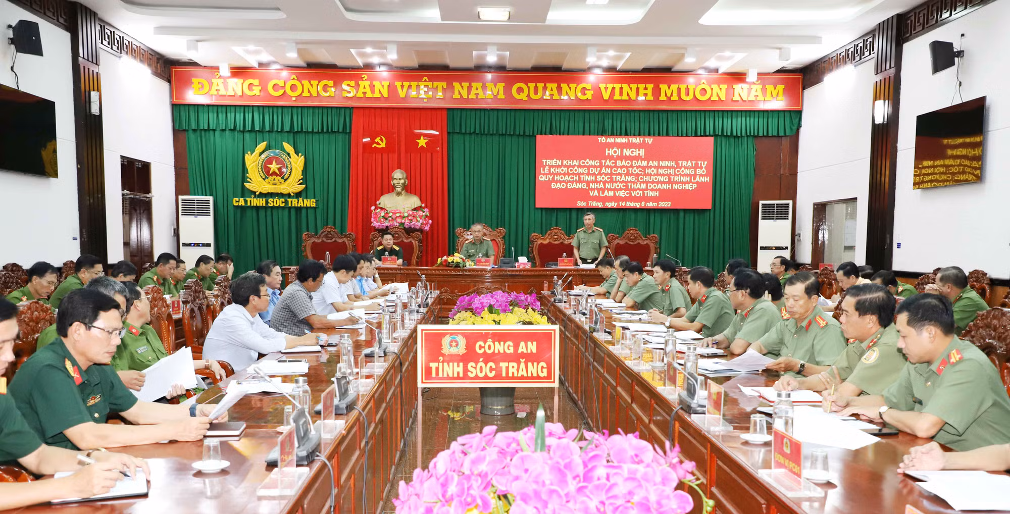 Bảo đảm tuyệt đối an ninh an toàn lễ khởi công dự án cao tốc Châu Đốc - Cần Thơ - Sóc Trăng -0