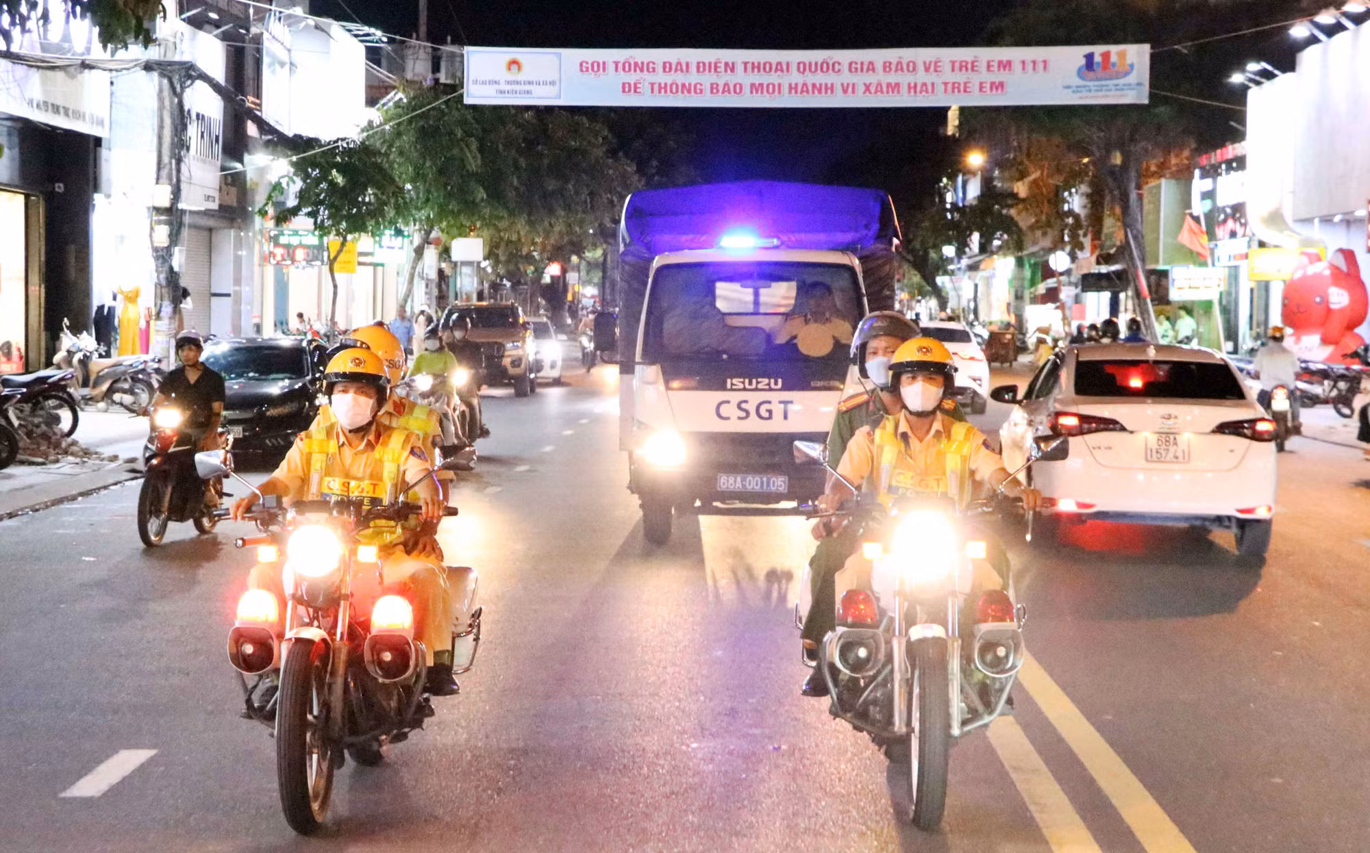 Công an tỉnh Kiên Giang thành lập 14 Tổ chuyên đề xử lý vi phạm về trật tự an toàn giao thông -0