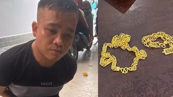 Đánh tráo bán vàng giả, kẻ lừa đảo sa lưới từ sự cao tay của chủ tiệm