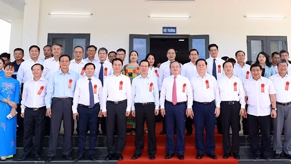 Chủ tịch nước Võ Văn Thưởng dự lễ khánh thành Đài Phát sóng Nam Trung Bộ