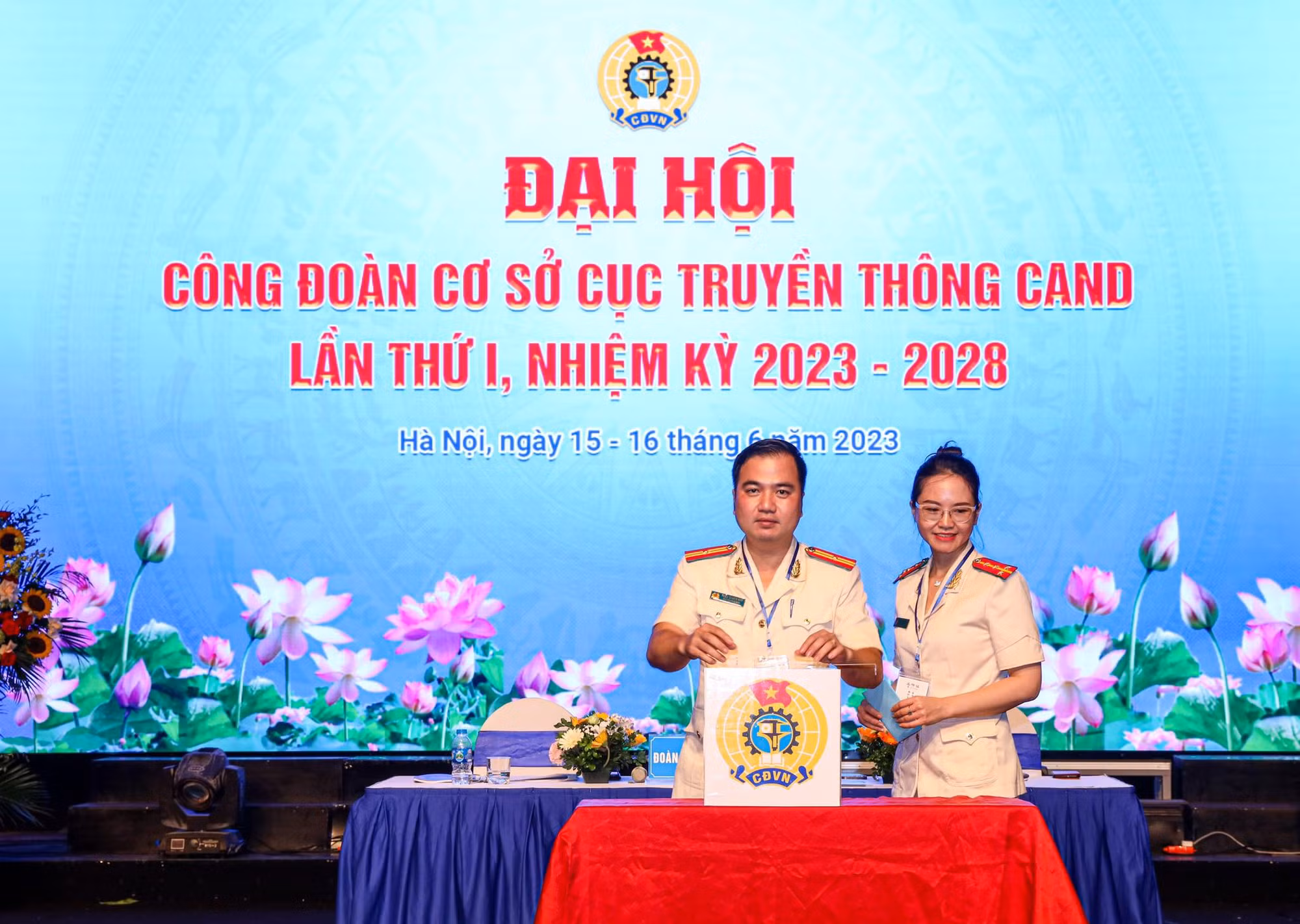 Đại hội Công đoàn cơ sở Cục Truyền thông CAND nhiệm kỳ 2023-2028: Quan tâm chăm lo lợi ích chính đáng của đoàn viên công đoàn -0