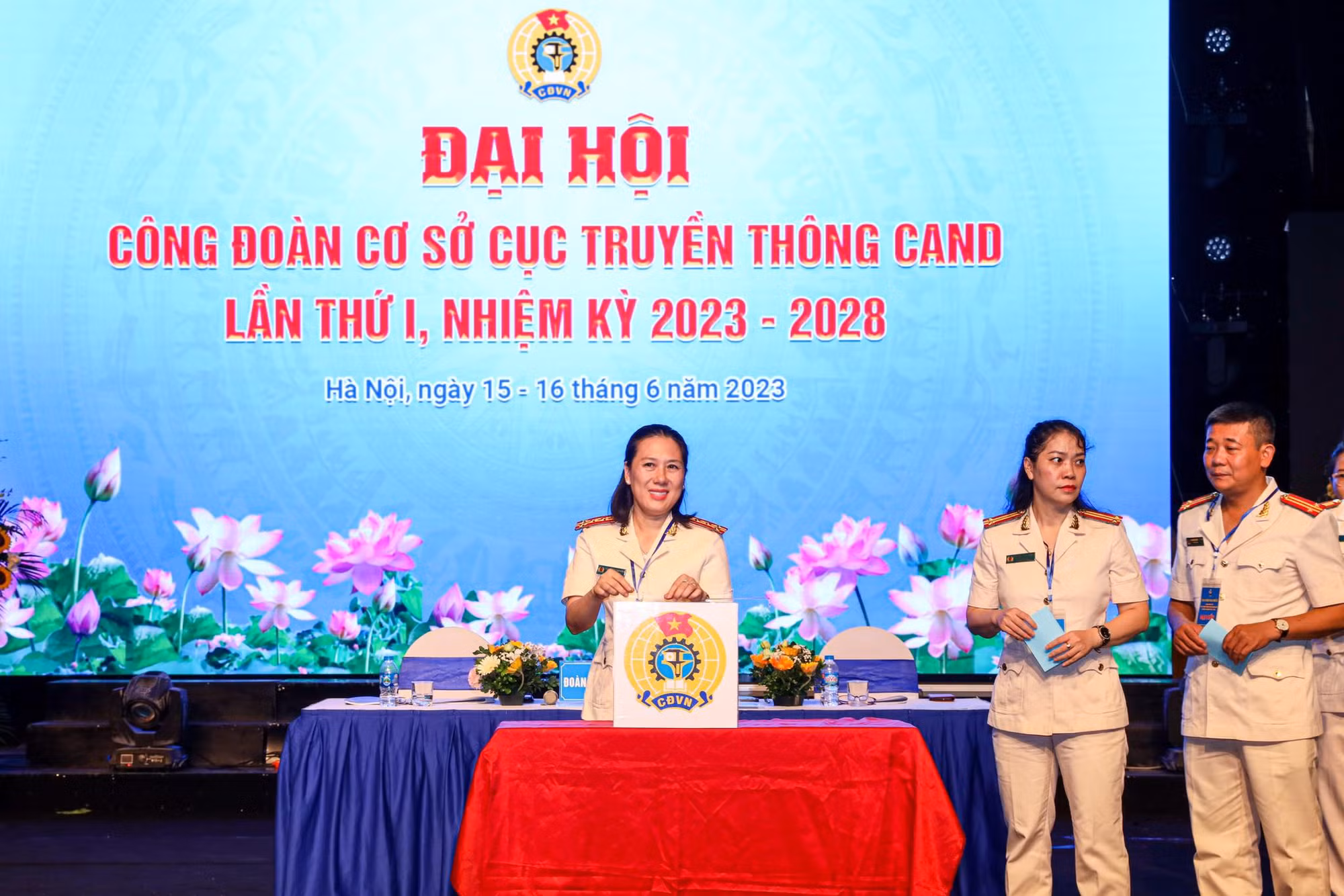 Đại hội Công đoàn cơ sở Cục Truyền thông CAND nhiệm kỳ 2023-2028: Quan tâm chăm lo lợi ích chính đáng của đoàn viên công đoàn -0