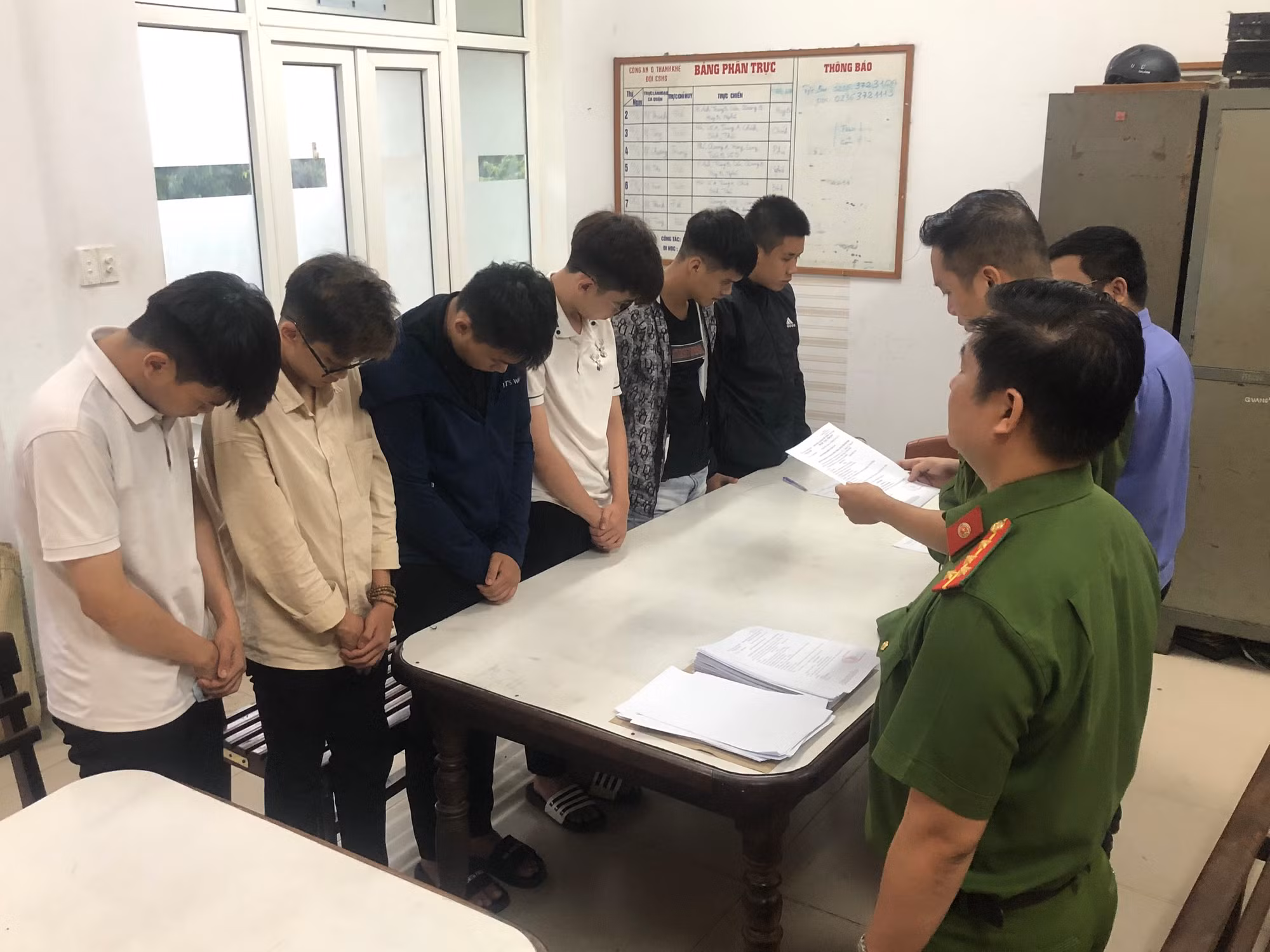 Bắt giam nhiều đối tượng tham gia vụ hỗn chiến trên đường phố Đà Nẵng -0