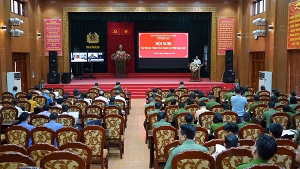 Hội nghị tập huấn công tác nhân quyền năm 2023 tại Bắc Kạn