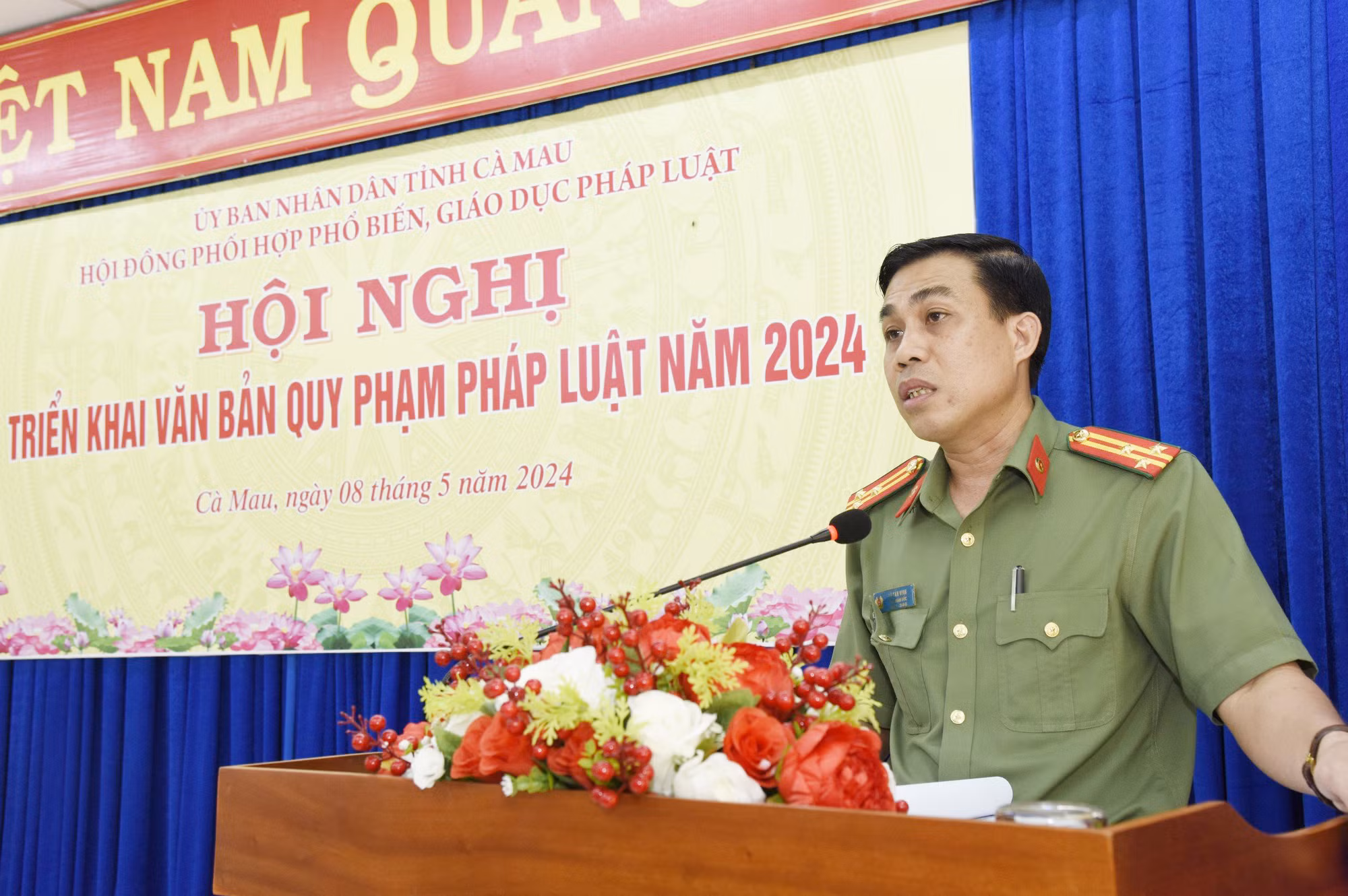 Cà Mau triển khai thi hành các văn bản quy phạm pháp luật năm 2024 -0