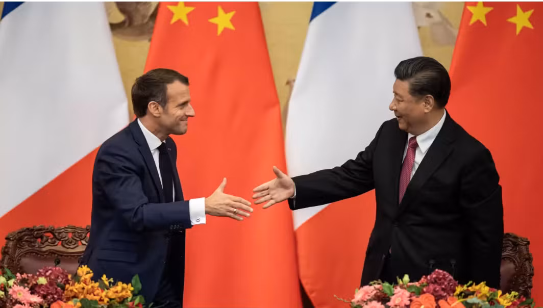 Ông Macron truyền thông điệp trước chuyến công du châu Âu của ông Tập Cận Bình&nbsp; -0