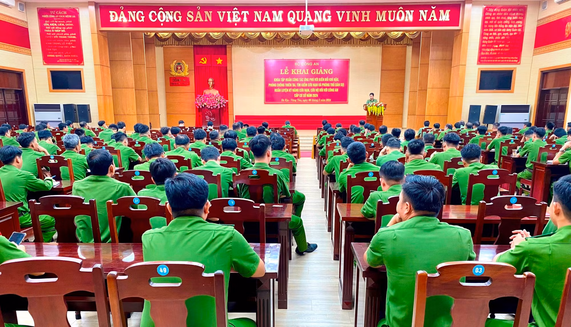 200 học viên tập huấn công tác ứng phó với biến đổi khí hậu, phòng, chống thiên tai… -0