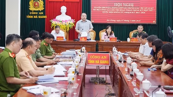 Khẳng định sự cần thiết của các dự án luật do Bộ Công an chủ trì soạn thảo