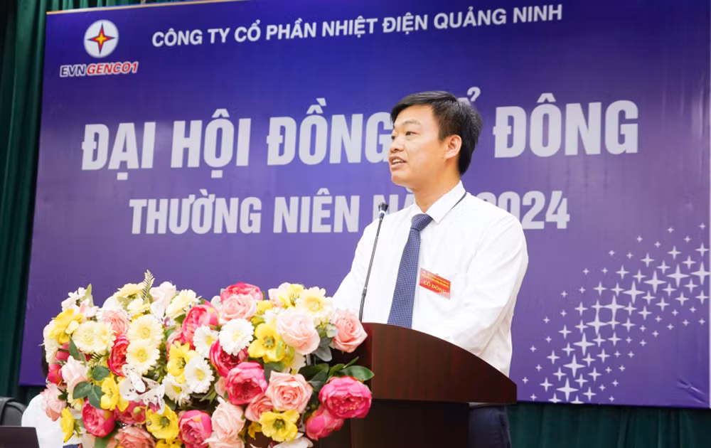 Công ty cổ phần Nhiệt điện Quảng Ninh tổ chức thành côngĐại hội đồng cổ đông thường niên năm 2024 -1