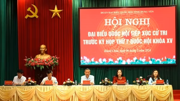 Bộ trưởng Tô Lâm giải đáp nhiều vấn đề cử tri quan tâm trước Kỳ họp thứ 7 - Quốc hội Khoá XV