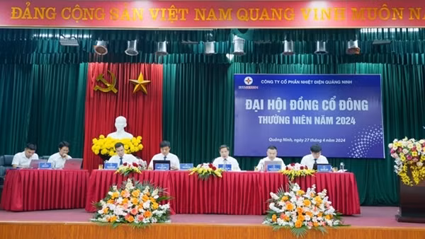 Công ty cổ phần Nhiệt điện Quảng Ninh tổ chức thành công Đại hội đồng cổ đông