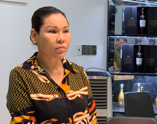 Bị can Lâm Thị Thu Trà.