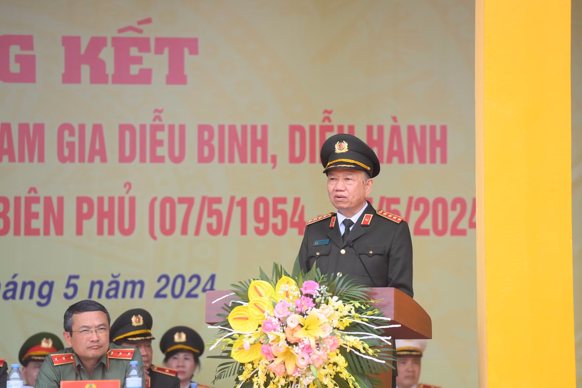 Lực lượng CAND hoàn thành xuất sắc nhiệm vụ diễu binh, diễu hành trong Lễ Kỷ niệm 70 năm Chiến thắng Điện Biên Phủ -0