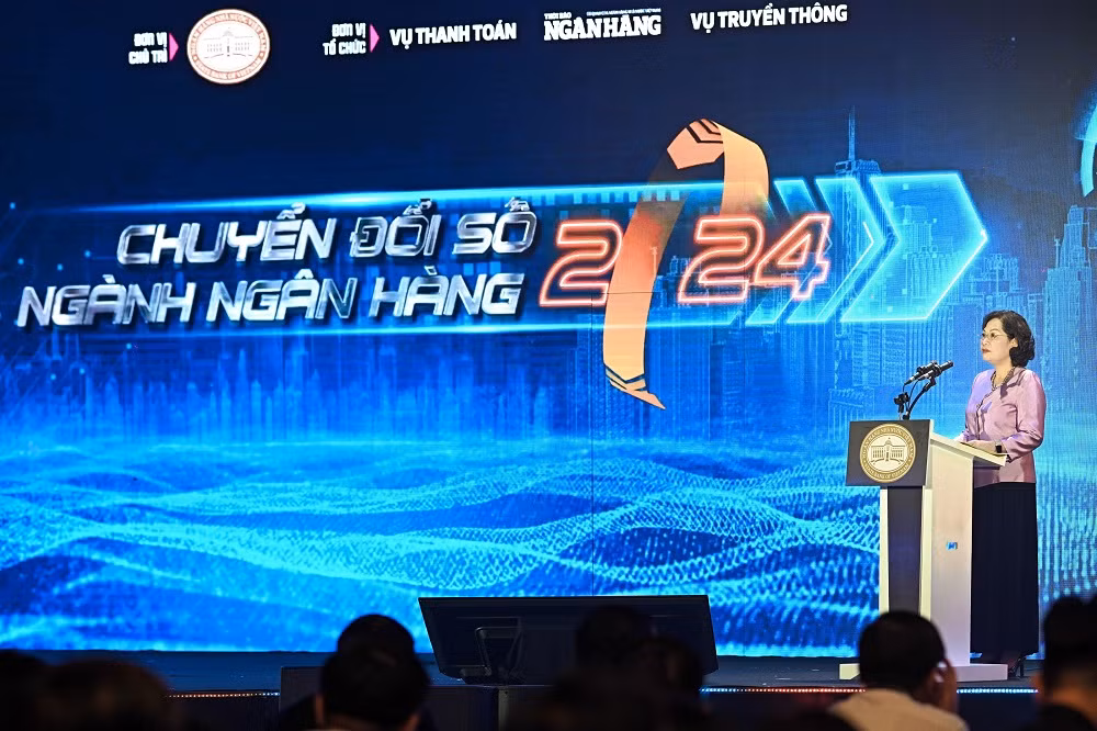 Vietcombank đồng hành cùng sự kiện Chuyển đổi số ngành Ngân hàng năm 2024 -0