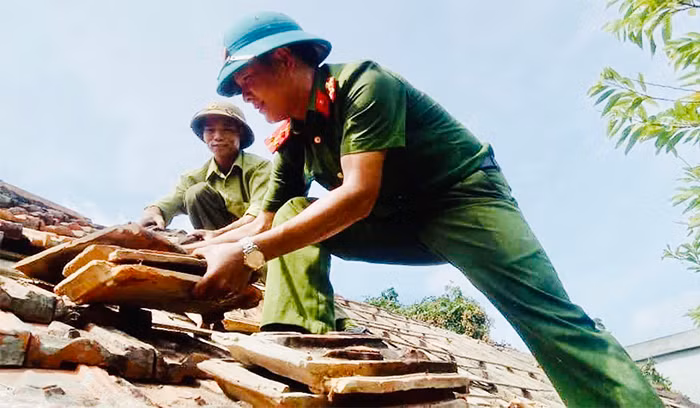 Những dấu mốc đầu tiên ở một đơn vị Công an xã -0