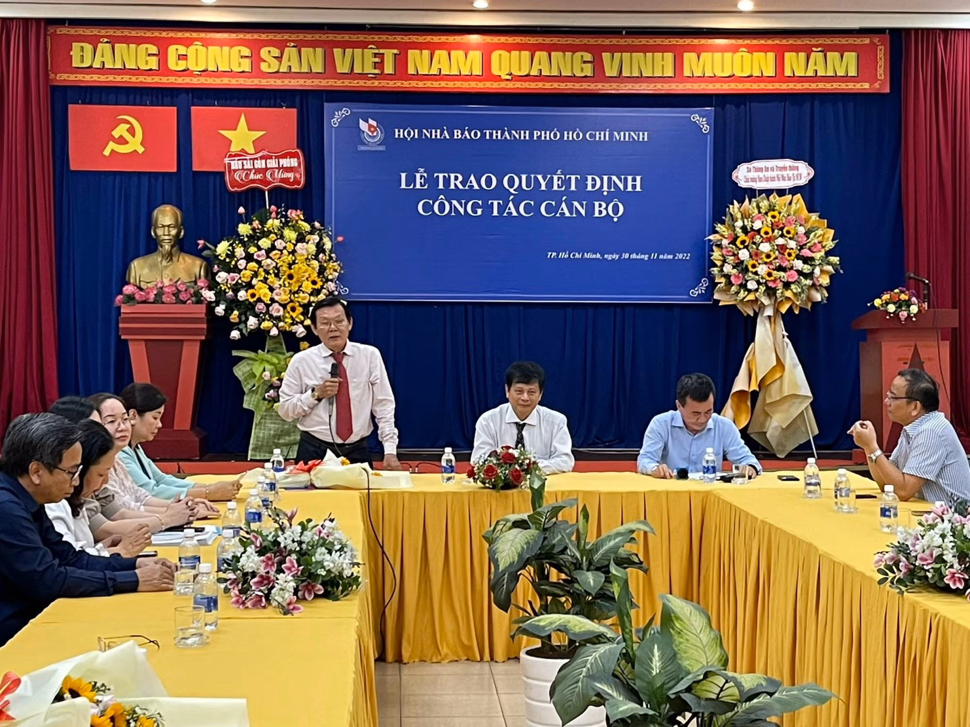 Nhà báo Nguyễn Tấn Phong làm Chủ tịch Hội Nhà báo TP Hồ Chí Minh -0