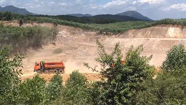 Phạt 240 triệu đồng doanh nghiệp vi phạm khai thác mỏ đất