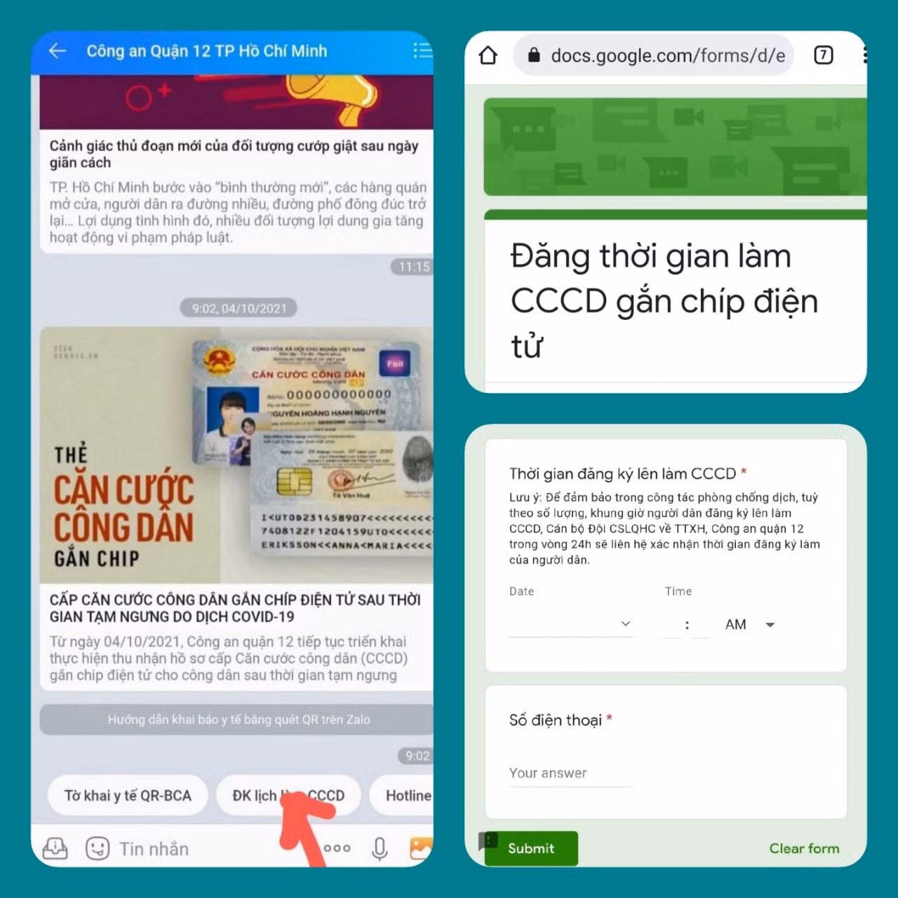 Công an các quận huyện và TP Thủ Đức tiếp tục đổi, cấp mới CCCD gắn chip -0