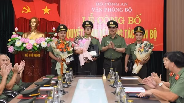 Văn phòng Bộ Công an điều động cán bộ về công tác tại Công an xã biên giới