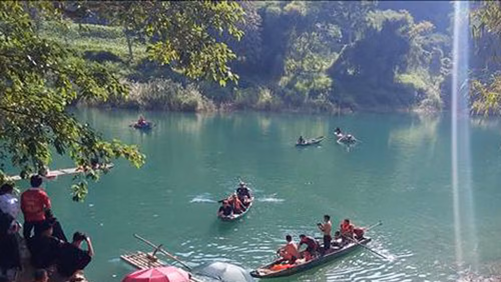 Tìm thấy thi thể nạn nhân cuối cùng trong vụ lật thuyền trên sông Gâm, Hà Giang -0
