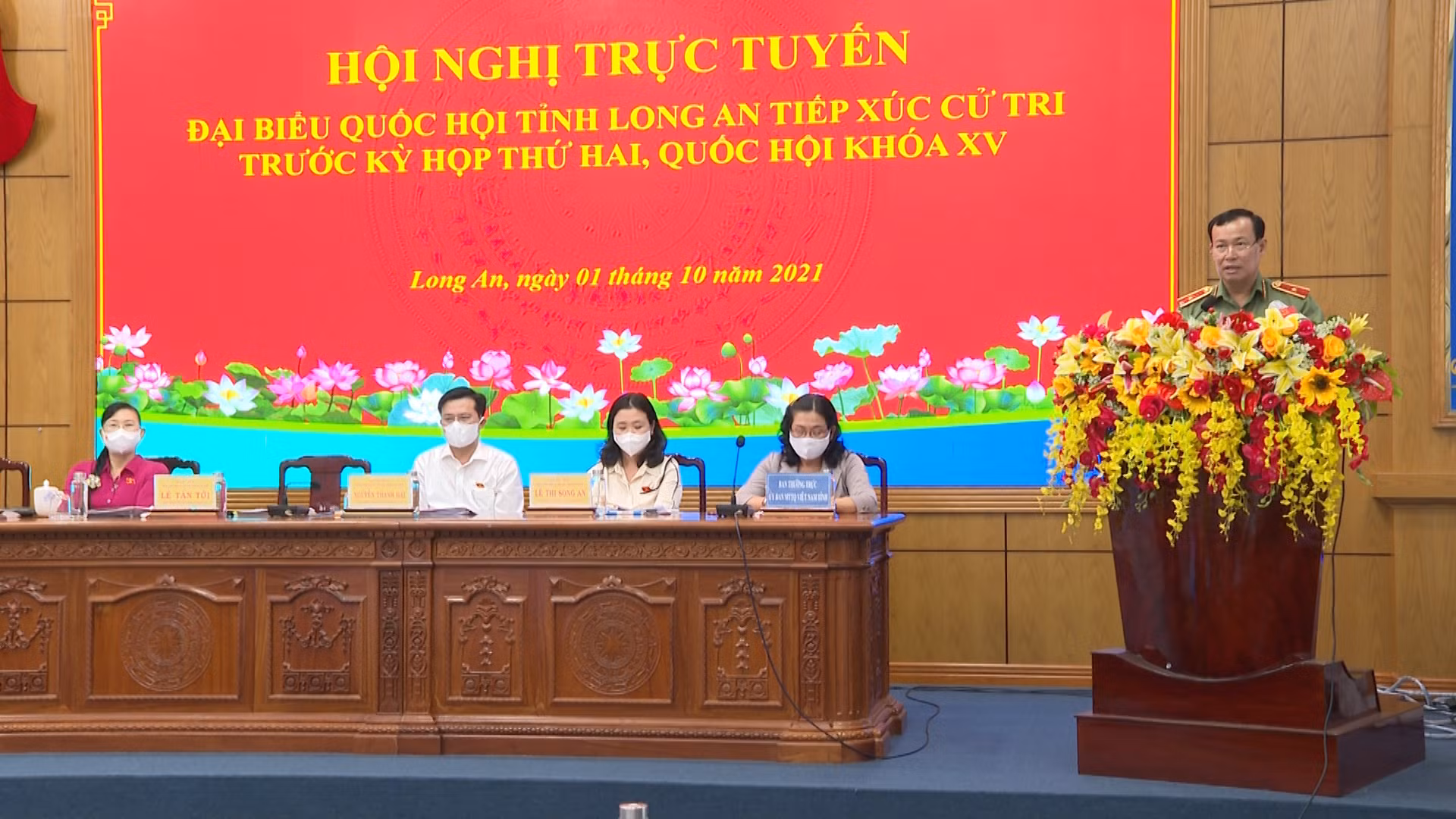 Đồng Chí Lê Tấn Tới tiếp xúc cử tri ở 6 huyện ở&nbsp;tỉnh Long An -0