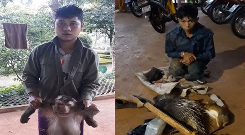 Phạt 15 triệu đồng 2 đối tượng săn bắt thú tại Vườn Quốc gia Bù Gia Mập -0