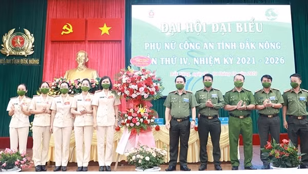 Đại hội Đại biểu Phụ nữ Công an tỉnh Đắk Nông lần thứ IV, nhiệm kỳ 2021 – 2026