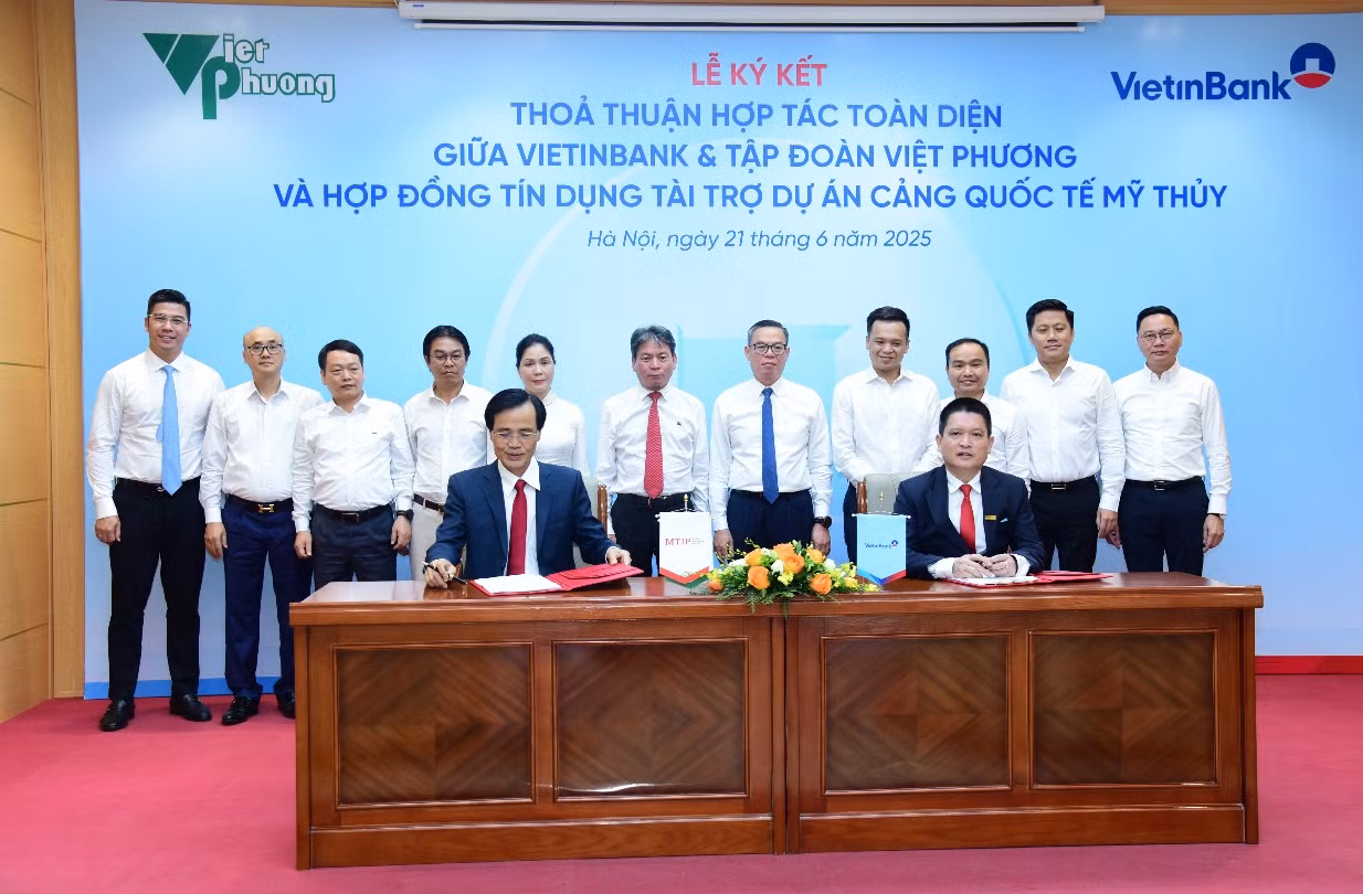 VietinBank và Công ty Cổ phần Tập đoàn Đầu tư Việt Phương hợp tác toàn diện -0