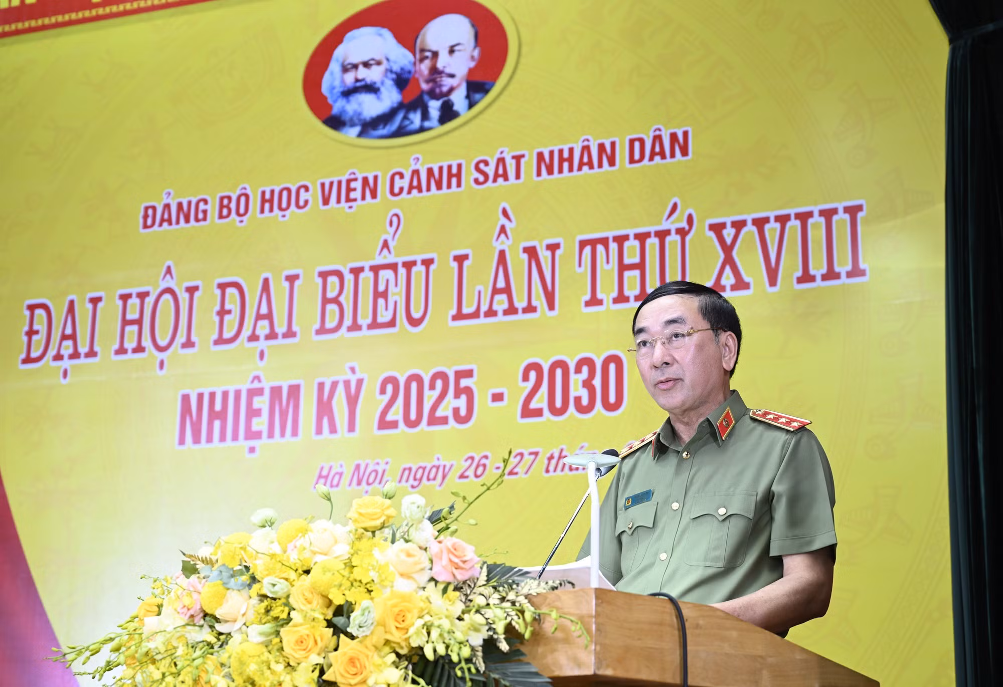Đại hội Đảng bộ Học viện Cảnh sát nhân dân lần thứ XVIII nhiệm kỳ 2025-2030 -0
