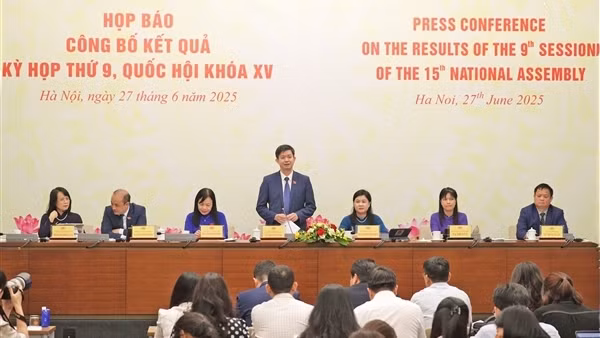 Kỳ họp thứ 9 Quốc hội xem xét, quyết định nhiều nội dung hệ trọng, có ý nghĩa lịch sử