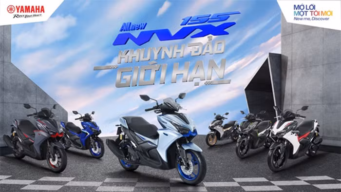 Ra mắt xe tay ga thể thao mới Yamaha NVX 2025 -0