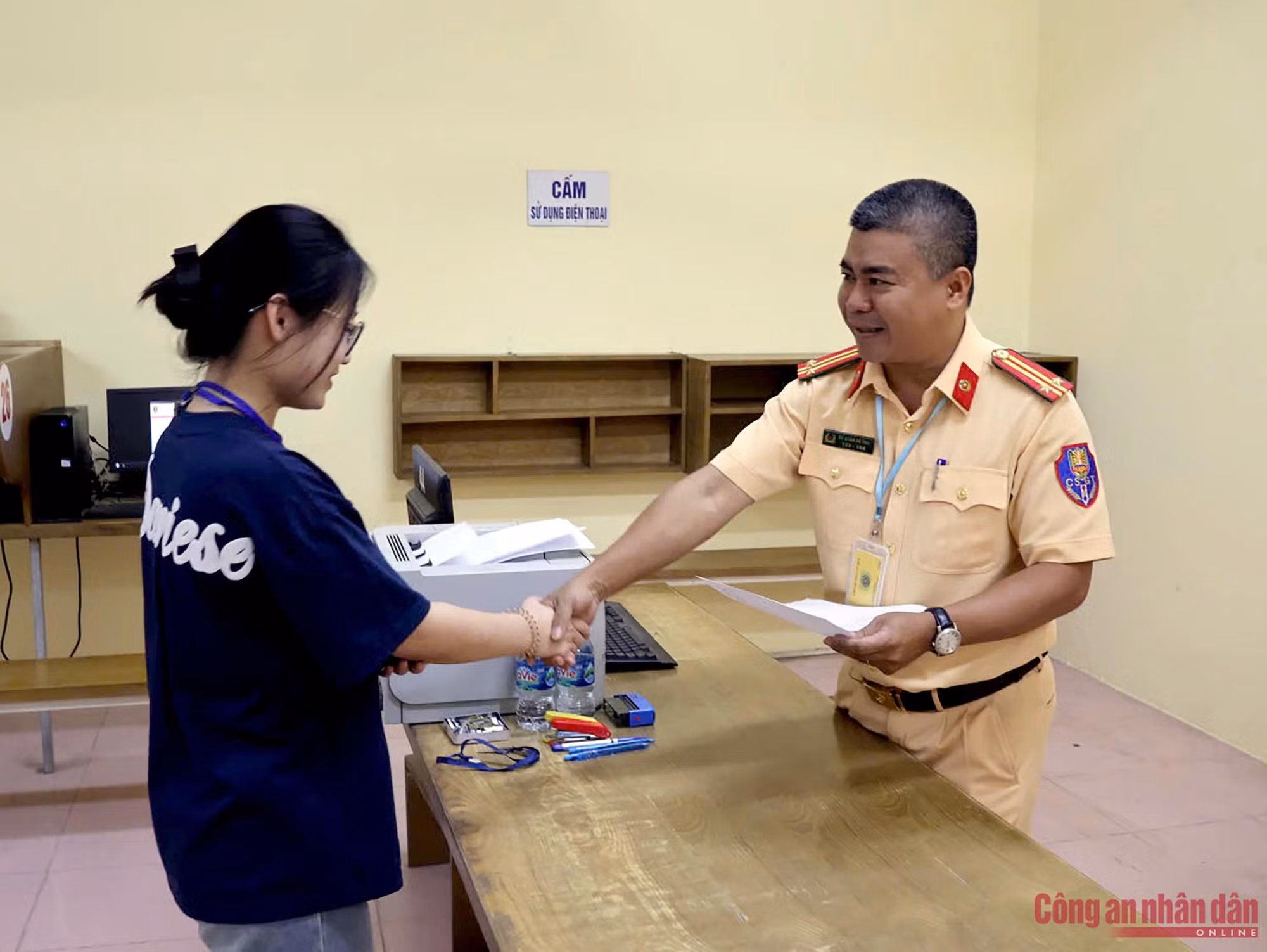 Sau ô tô, CSGT Hà Nội tiếp tục sát hạch cấp giấy phép lái xe mô tô ảnh 4 a4.jpg -0