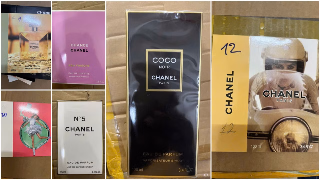 Triệt phá đường dây sản xuất, buôn bán nước hoa giả với số lượng đặc biệt lớn -0