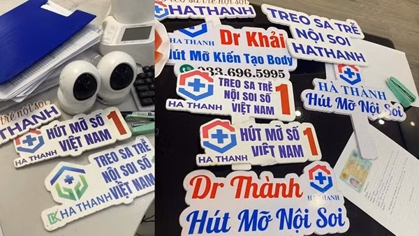 Phát hiện, xử lý cơ sở thẩm mỹ không phép mạo danh Bệnh viện Hà Thành