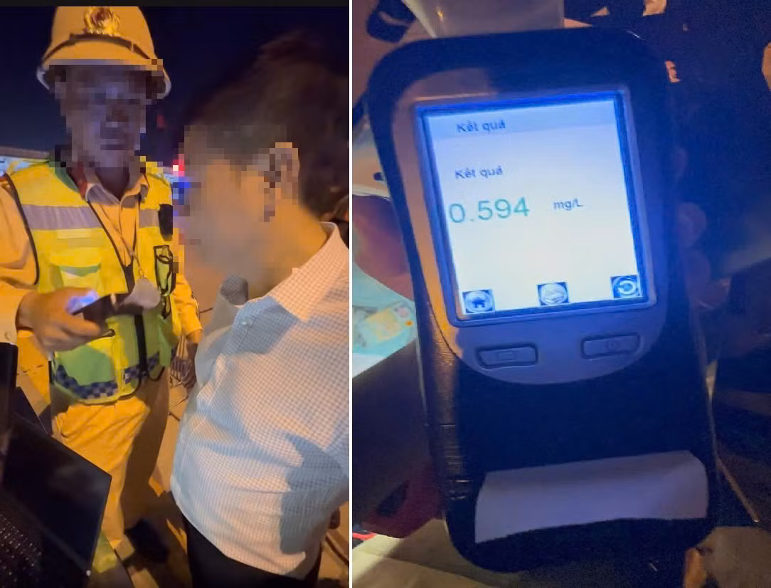 Lái xe vi phạm nồng độ cồn kịch khung khi điều khiển ô tô trên cao tốc -0