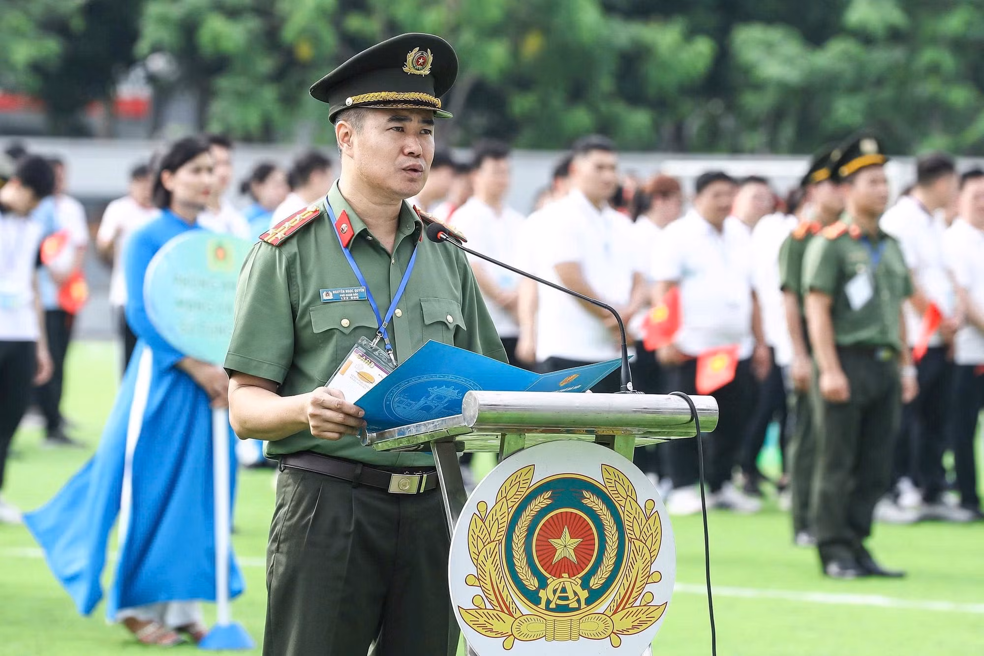 Khai mạc Hội thao Công an Thủ đô năm 2025 -0