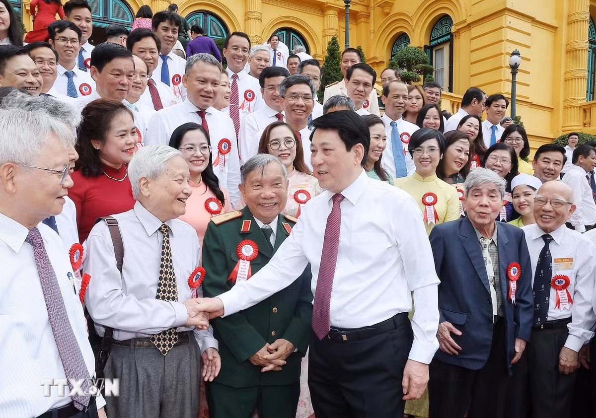 Toàn văn bài phát biểu của Chủ tịch nước tại buổi gặp mặt các nhà báo tiêu biểu -0
