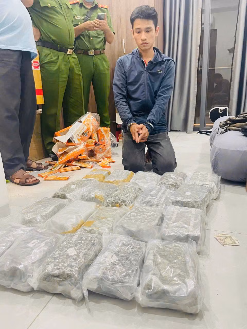 Lật tẩy đường dây buôn bán ma túy xuyên quốc gia từ Thái Lan, Lào vào Việt Nam qua Quảng Trị -5