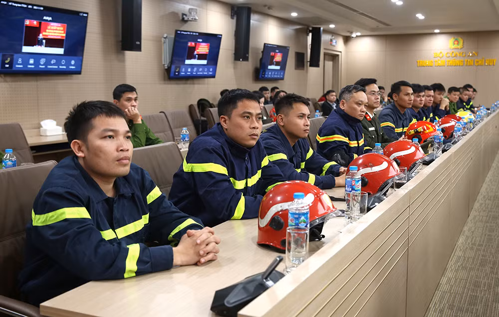 Đoàn công tác Bộ Công an -1