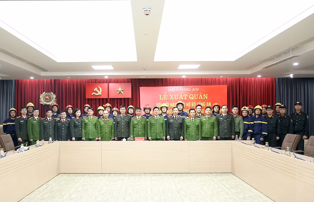 Đoàn công tác Bộ Công an -0