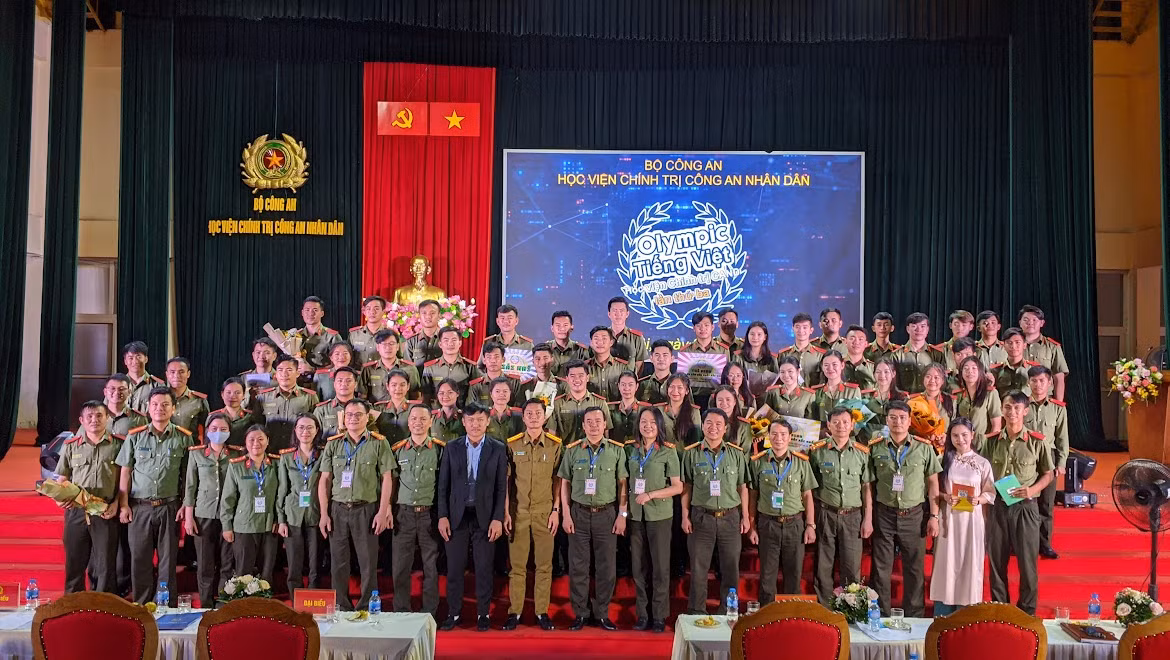 Học viện Chính trị CAND tổ chức cuộc thi Olympic Tiếng Việt cho học viên Lào -0