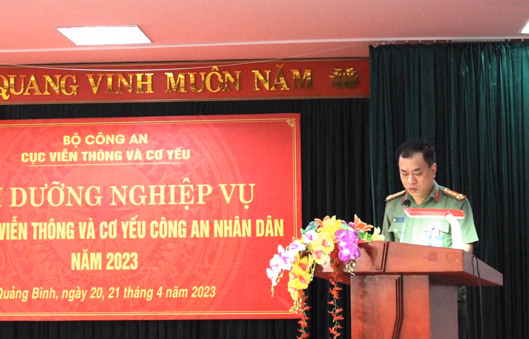 Bồi dưỡng nghiệp vụ cho lãnh đạo chỉ huy và CBCS làm công &nbsp;tác viễn thông và cơ yếu CAND -0