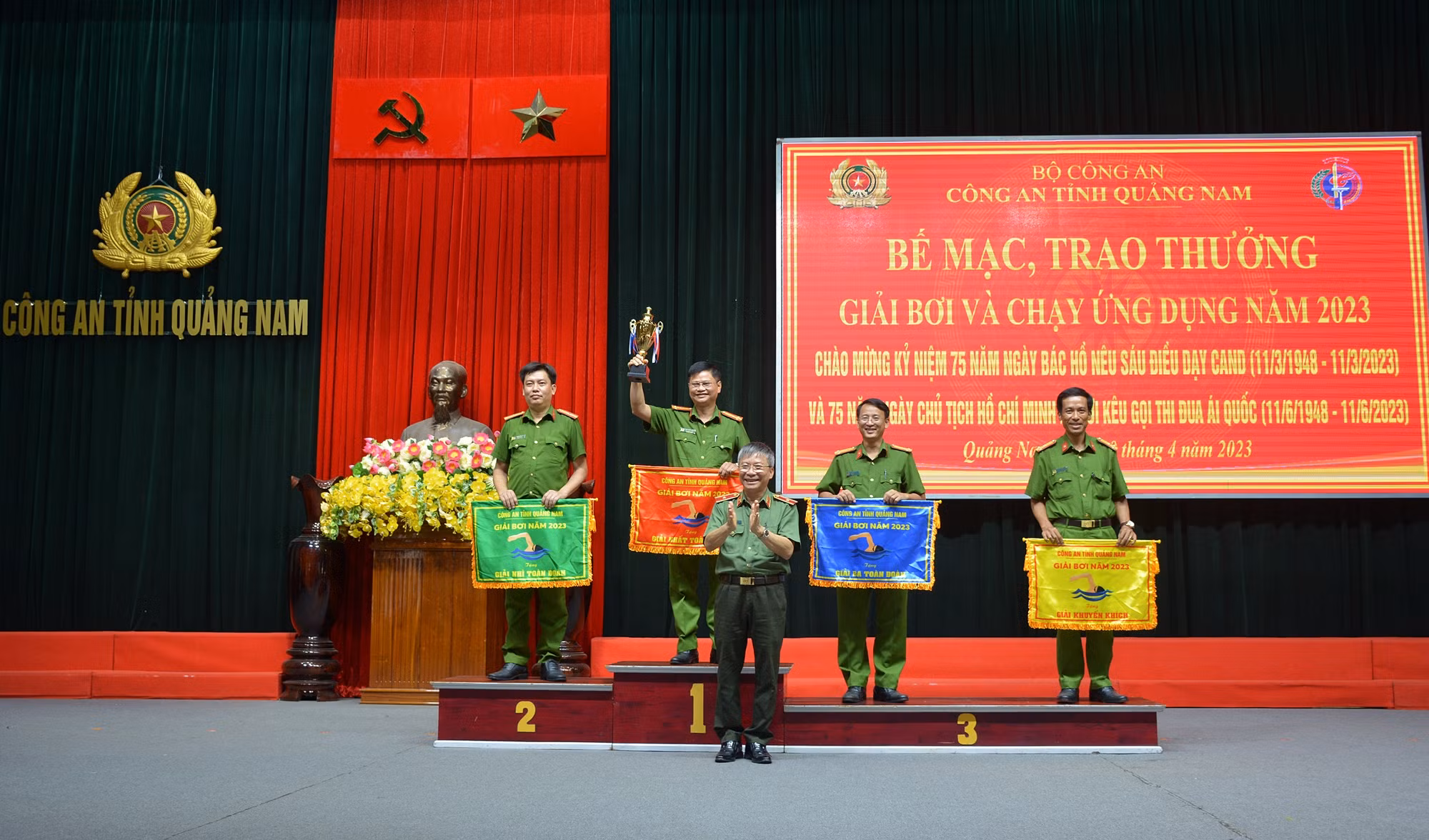 Phát triển thể thao ứng dụng nghiệp vụ trong Công an Quảng Nam -0