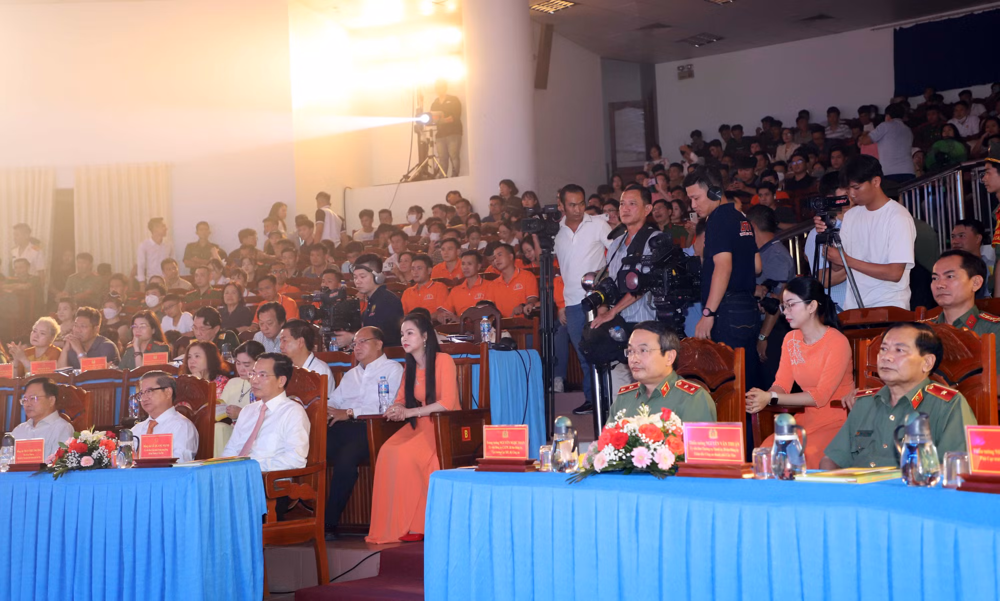 Khai mạc Liên hoan Nghệ thuật quần chúng CAND lần thứ XII, năm 2023 - khu vực III -0