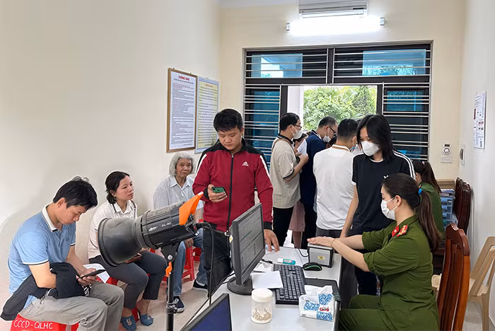 Cấp CCCD xuyên suốt dịp nghỉ lễ Giỗ tổ Hùng Vương, 30/4 - 1/5 -0