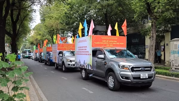 TP Hồ Chí Minh ra quân thực hiện Tháng hành động vì an toàn thực phẩm