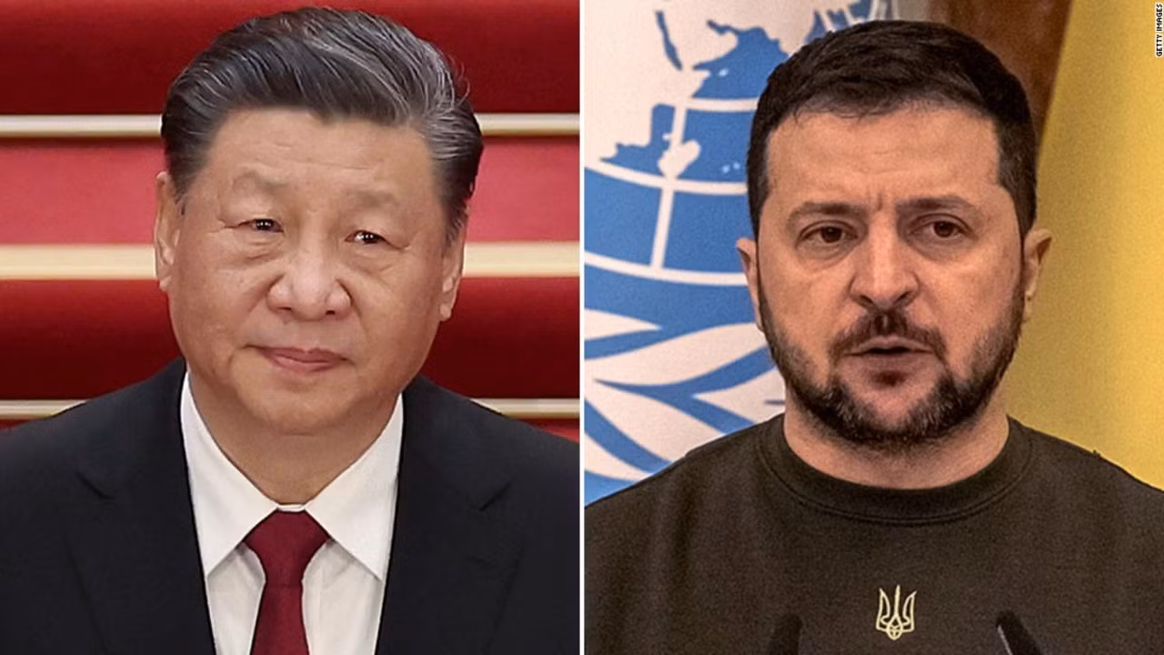 Lãnh đạo Trung Quốc - Ukraine bất ngờ điện đàm -0
